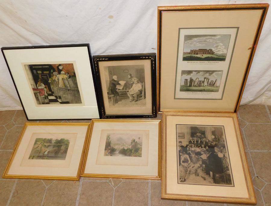 Lot Framed Prints & Engravings (1 of 11)