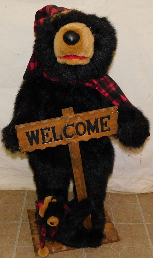 Vintage Bear Welcome Sign (1 of 3)