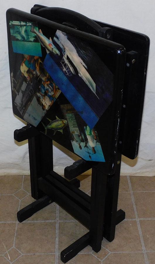 Two TV Stands & Holder (1 of 2)