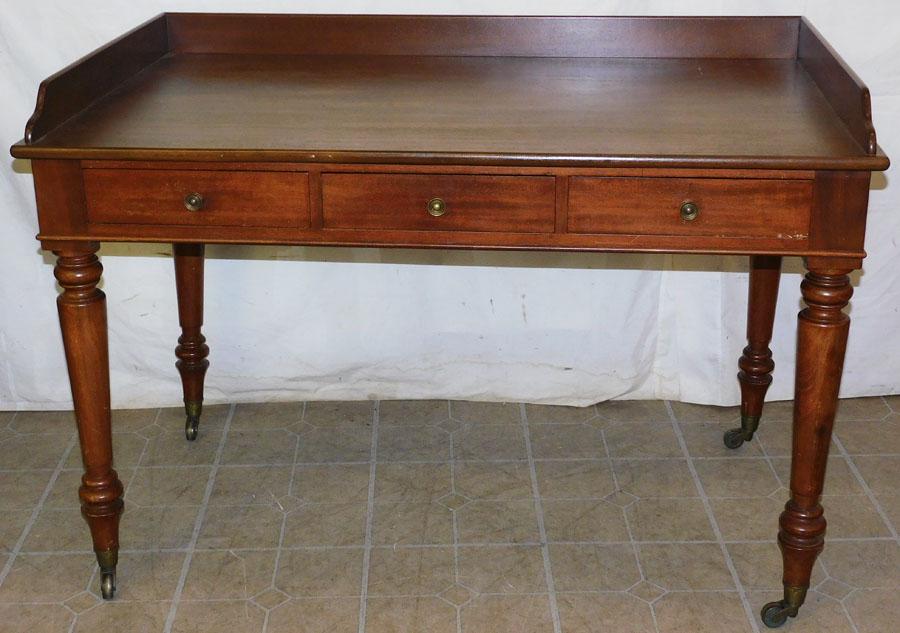 Antique Mahogany 3 Drawer Server (1 of 4)