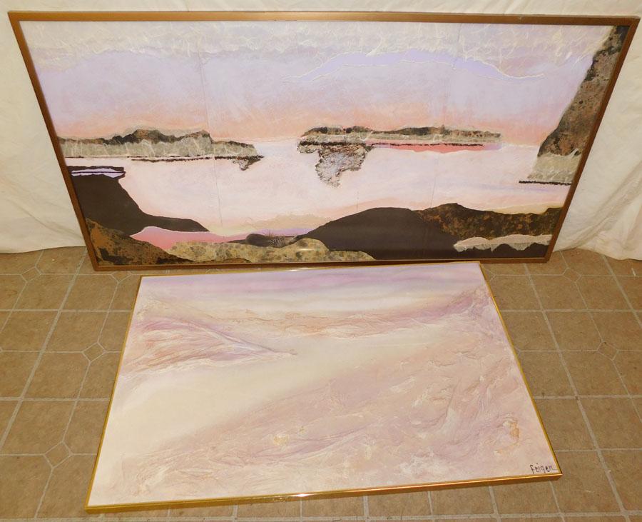 Two MCM Framed Collage - Signed (1 of 7)