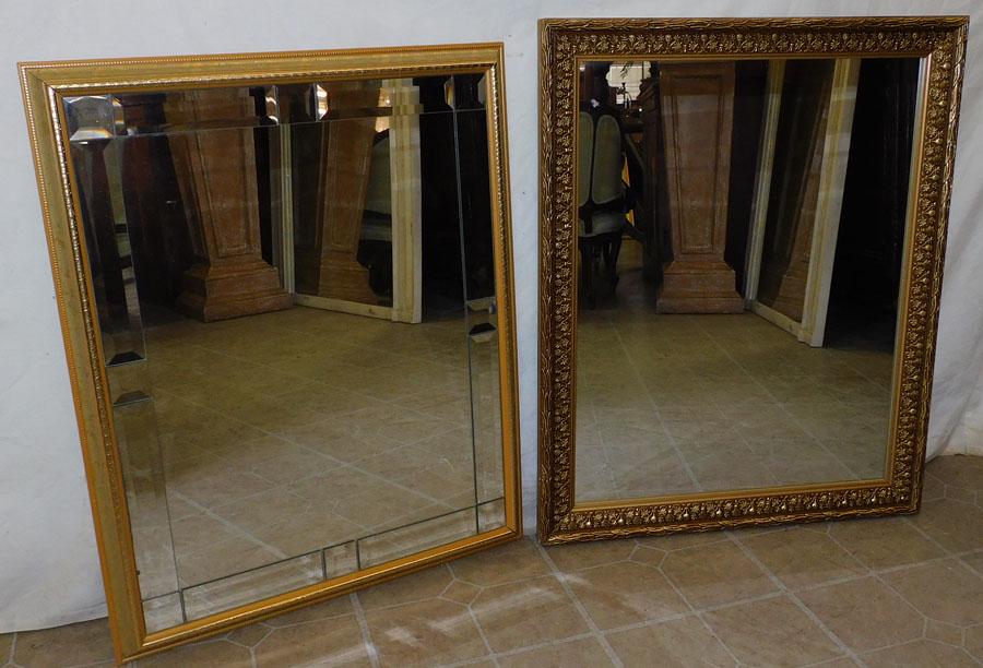 Two Gilt Framed Mirrors (1 of 4)
