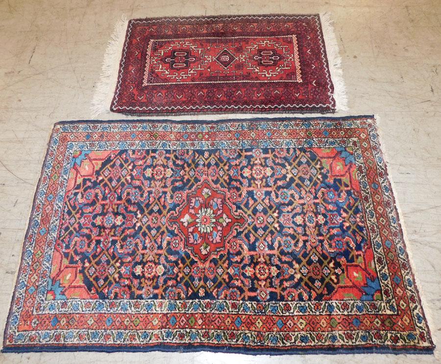 2' 7" x 4' & 1' 10" x 3' Handmade Oriental Rugs (0304) on Feb 21, 2022