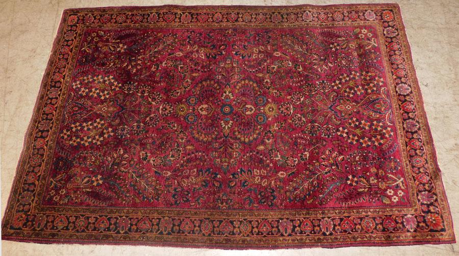 6' 7" x 4' 3" Handmade Oriental Wool Rug (1 of 5)