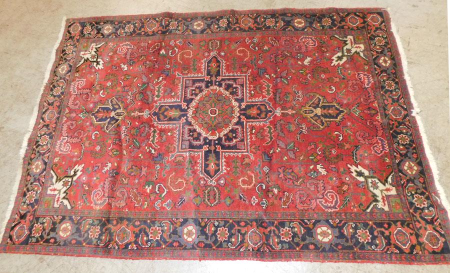 7' 2" x 10' 2" Handmade Oriental Wool Rug (1 of 4)