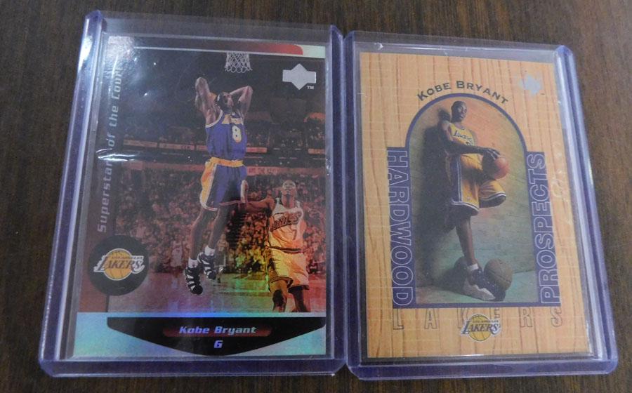 Lot 2 Kobe Bryant Cards (1 of 2)