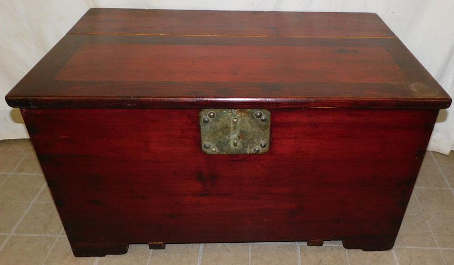 Lift Top Oriental Storage Box (1 of 3)