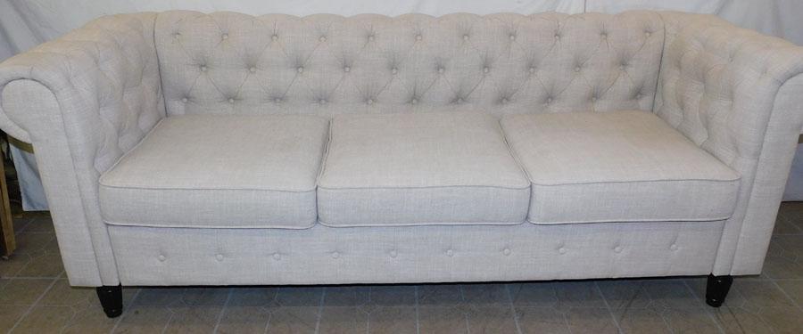 Tufted Back Upholstered Sofa (1 of 3)