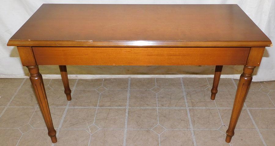 Cherry Piano Bench: Cherry Piano Bench. 33" W 14 1/2" D 19 3/4" H