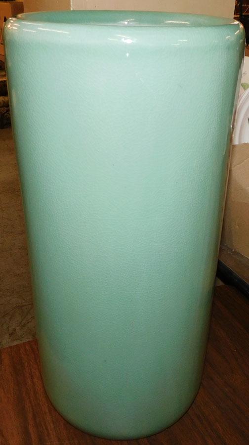Porcelain Celadon Style Umbrella Stand (1 of 5)