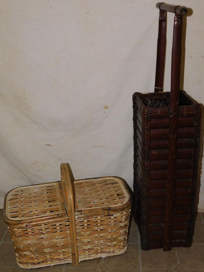 Two Rattan Baskets (1 of 2)