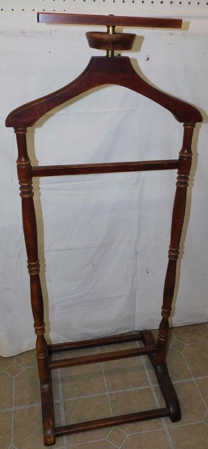 Antique Adjustable Walnut Piano Stool & Men's Valet (1 of 4)