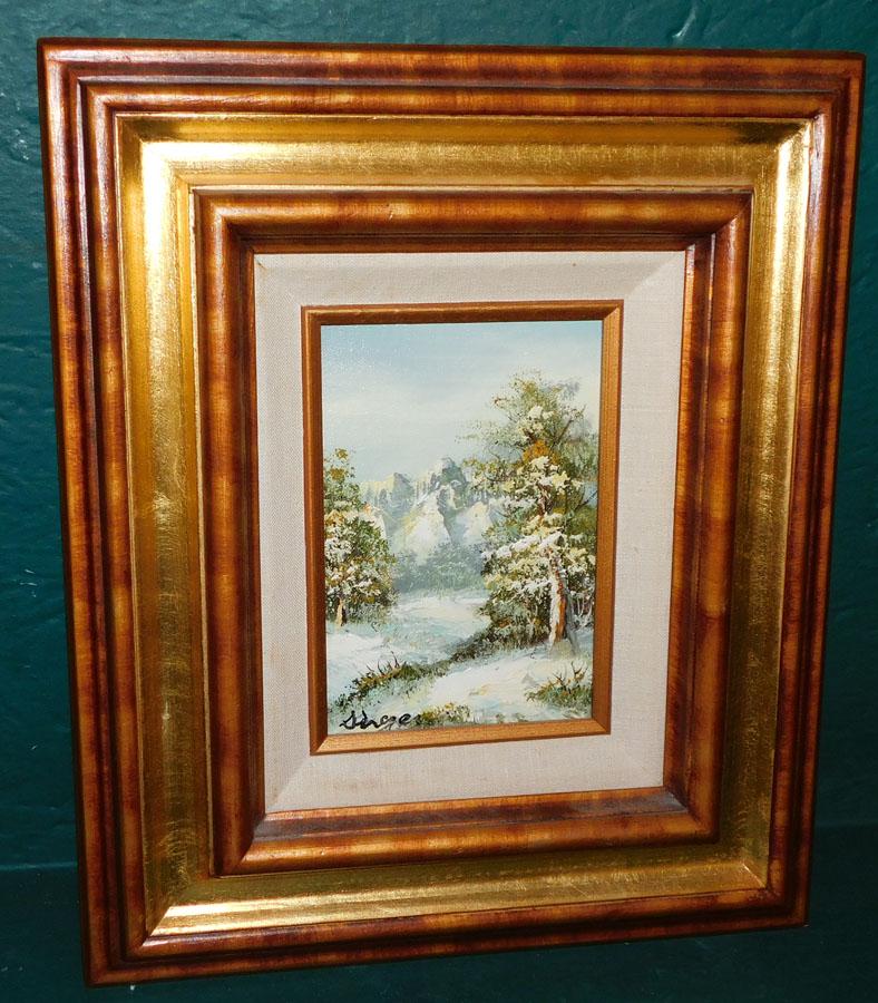 OOB Snow Scene - Signed (1 of 4)