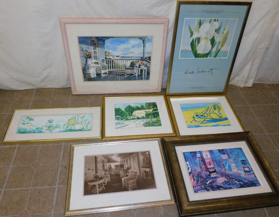 Lot 7 Framed Prints (1 of 8)