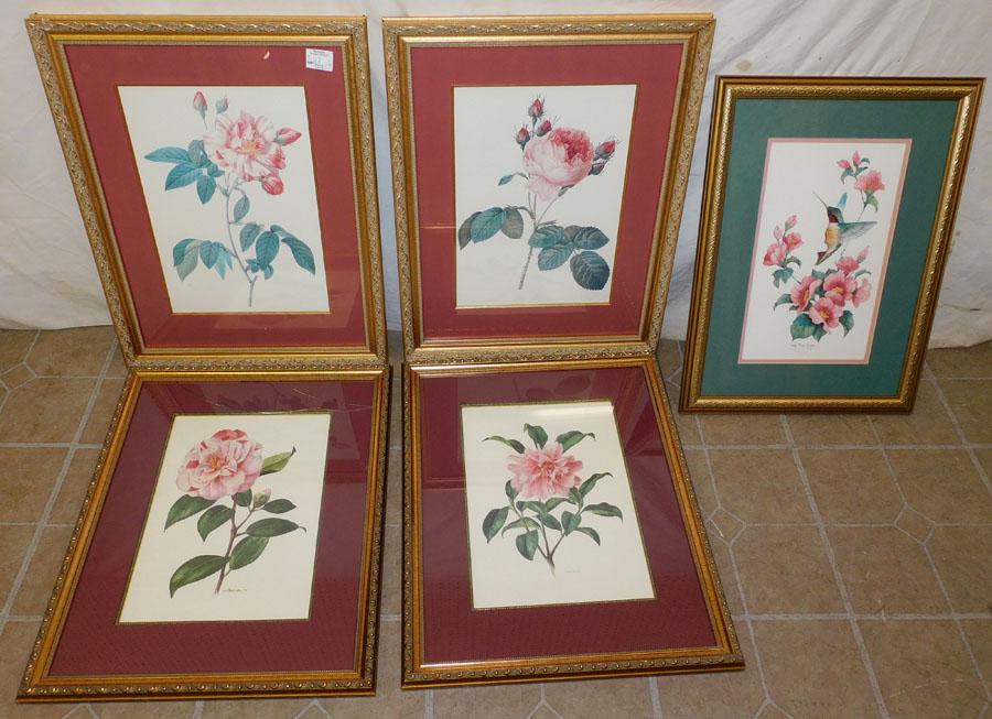 Lot 5 Framed Prints (1 of 6)