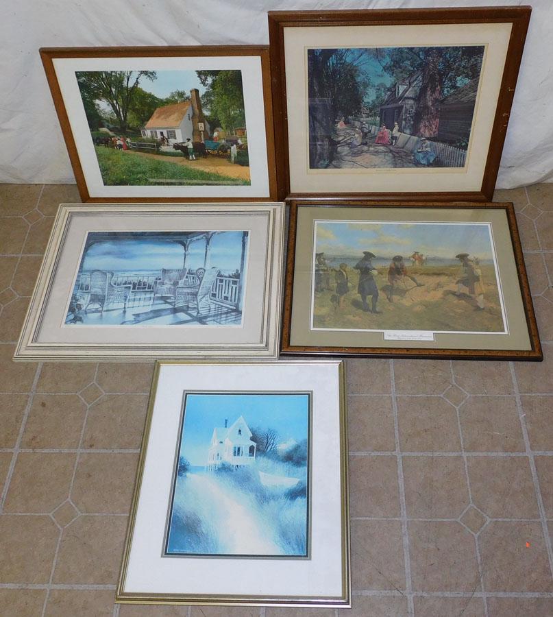 Lot 5 Framed Prints (1 of 7)