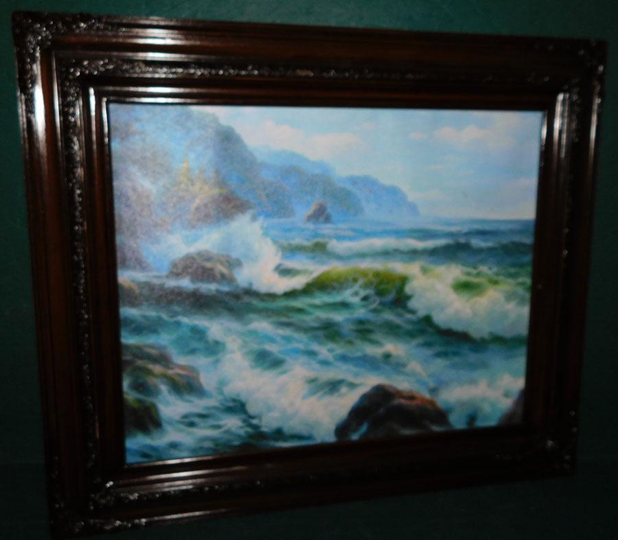 Print On Canvas Rough Seas (1 of 3)