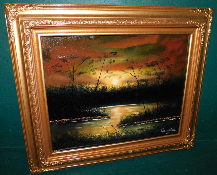 OOB Lake Scene - Signed (1 of 4)