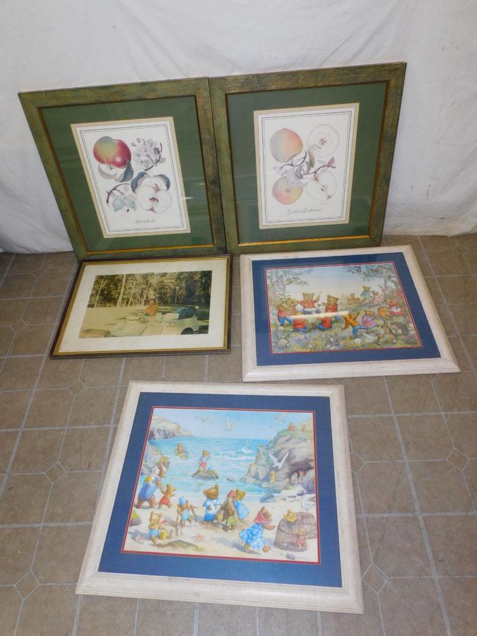 Lot 5 Framed Prints (1 of 6)