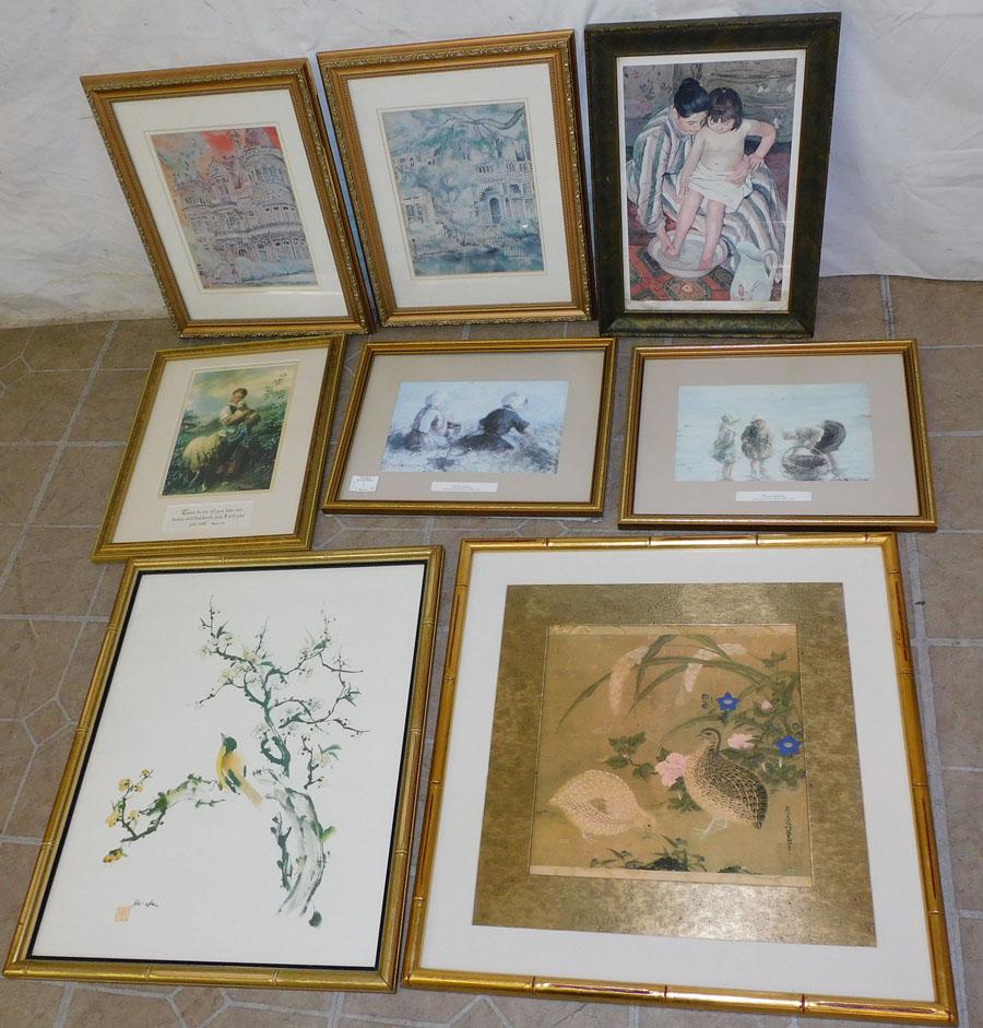 Lot 8 Framed Prints (1 of 9)