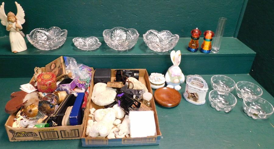 Lot Of Misc. Glass Porcelain & Vintage Items (1 of 5)