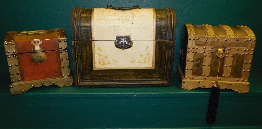 Three Decorator Boxes (1 of 2)