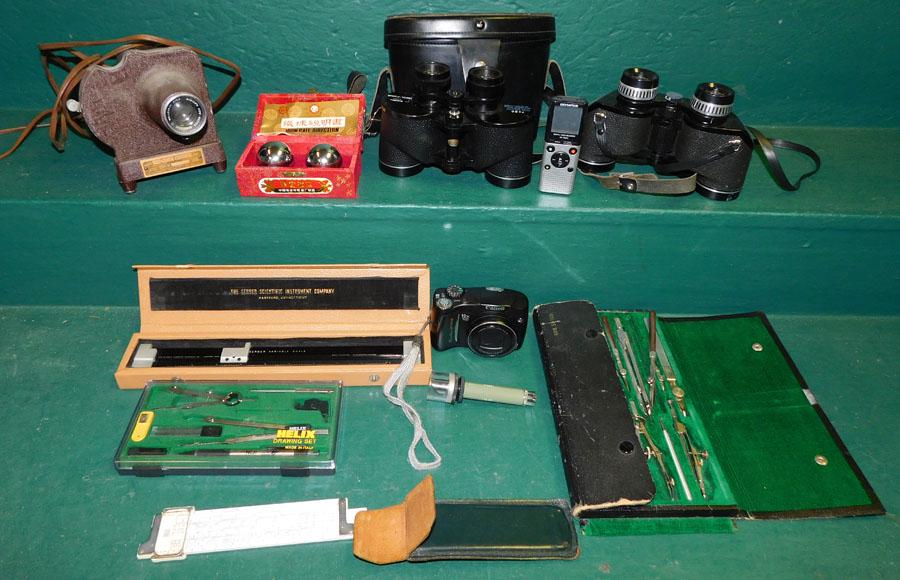 Lot Drafting Sets - Binoculars-  Misc. (1 of 5)