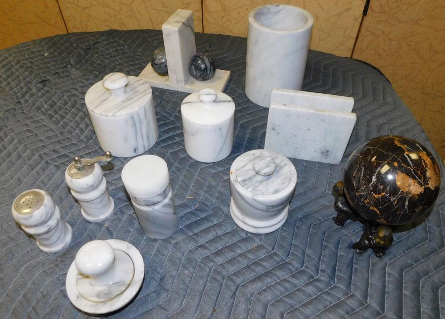 Lot Marble & Misc. Items (1 of 3)