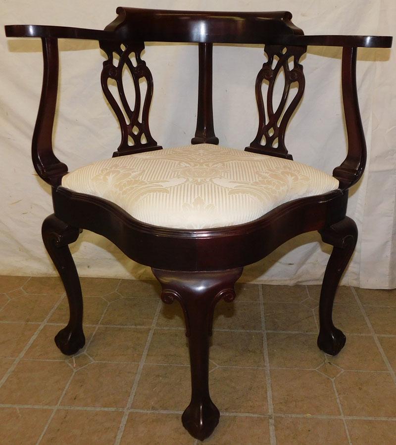 Cherry Chipp Style Corner Chair By Hancock & Moore (1 of 4)