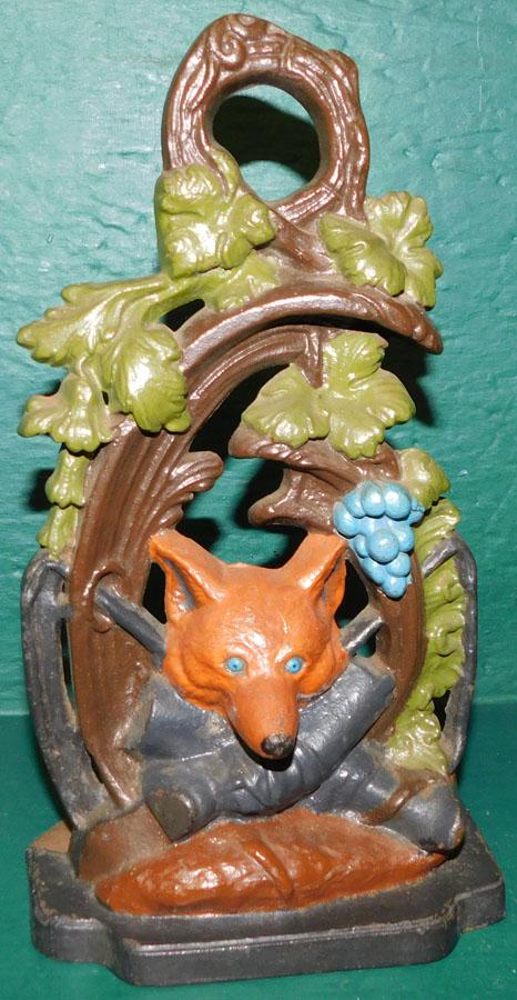 Cast Iron Fox Door Stop (1 of 3)