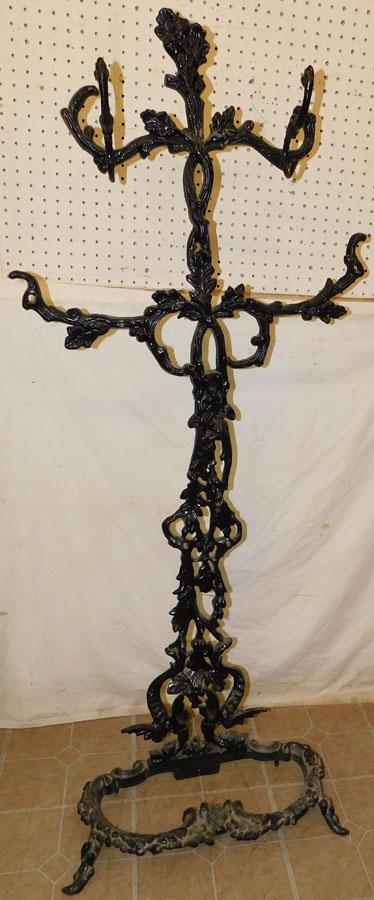 Victorian Cast Iron Hall Rack (1 of 4)