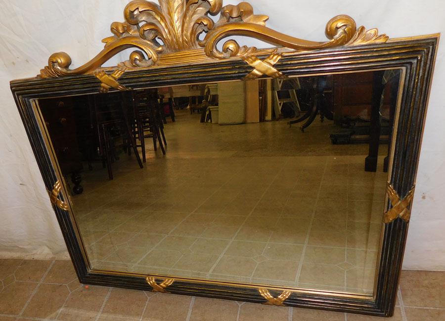 Gilt Framed Beveled Mirror (1 of 5)