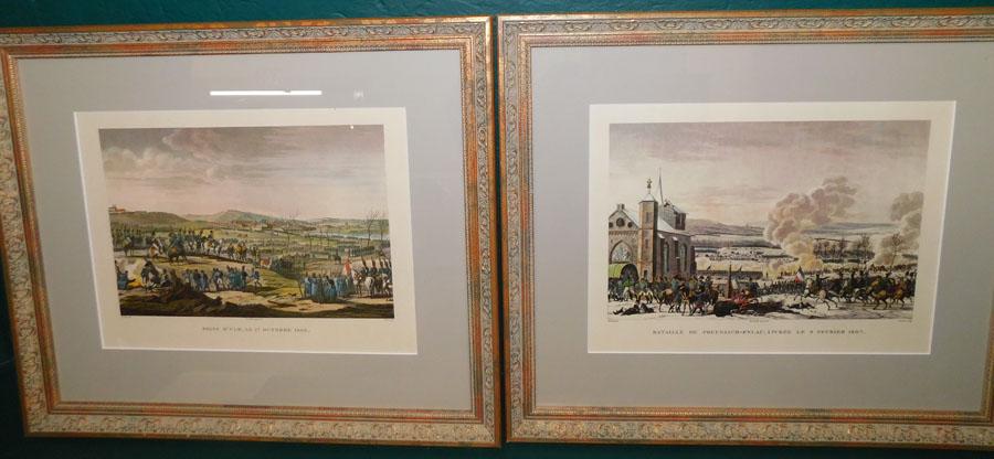 Two Framed Prints Of Military Scenes (1 of 4)