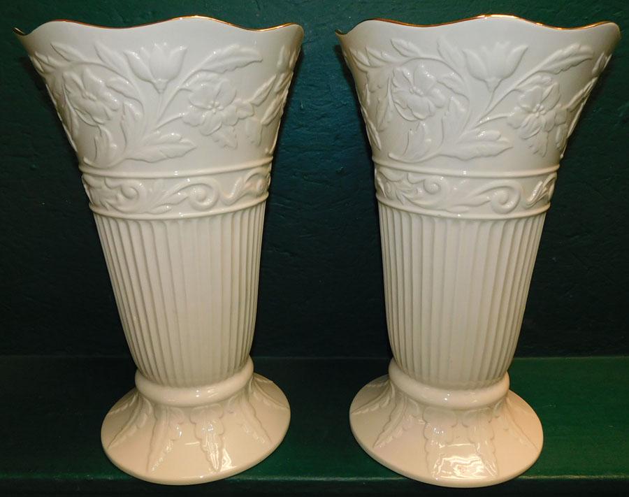 Pair Large Lenox Porcelain Vases (1 of 4)