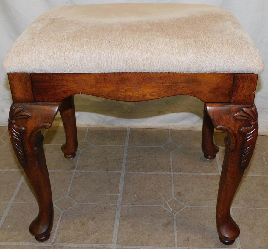 Cherry Queen Anne Stool By Powell (1 of 3)