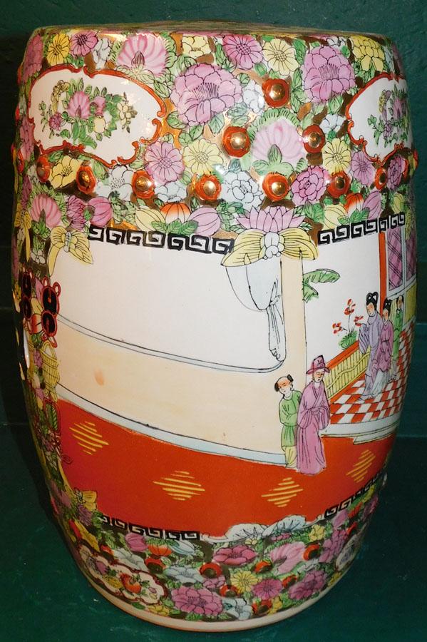 Modern Rose Medallion Garden Seat (1 of 5)