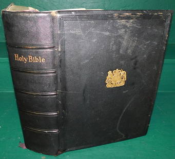 Large Holy Bible By Oxford University Press: Large Holy Bible By Oxford University Press. 10 1/2" X 14"