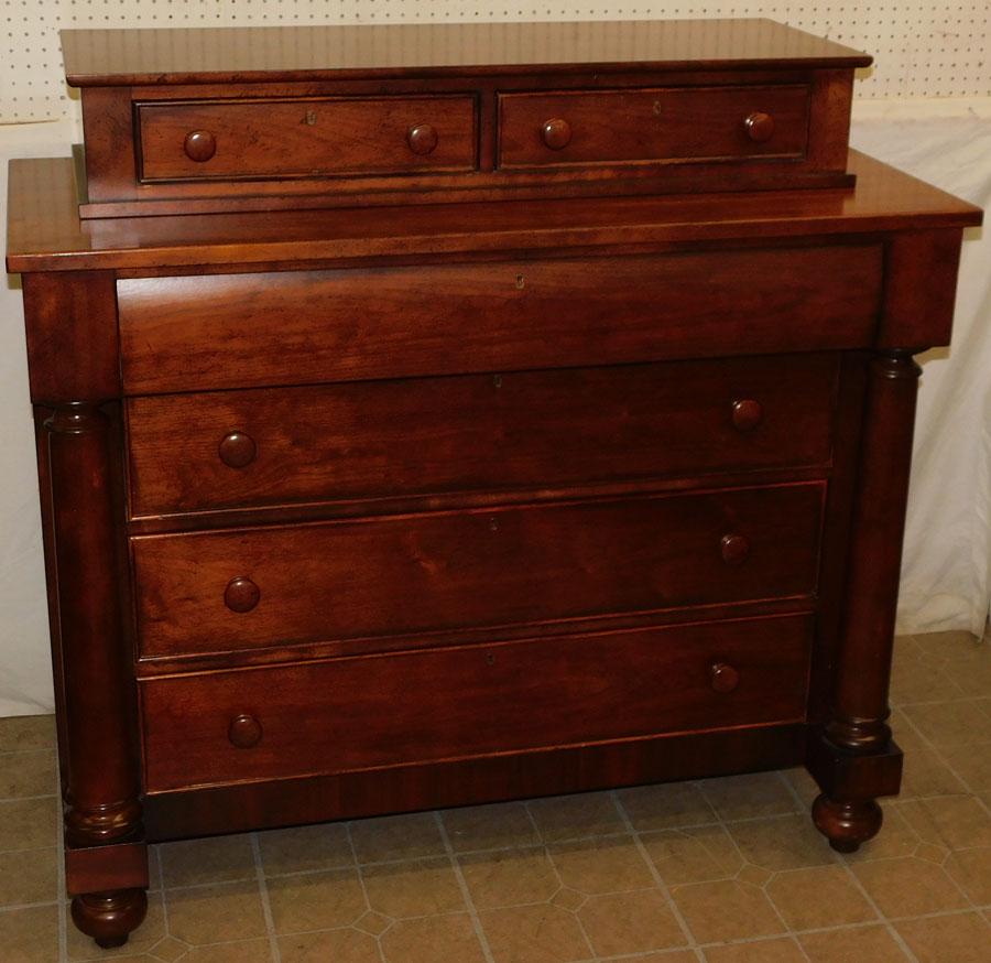 Cherry 2/4 Empire Style Column Front Chest by Lane (1 of 8)