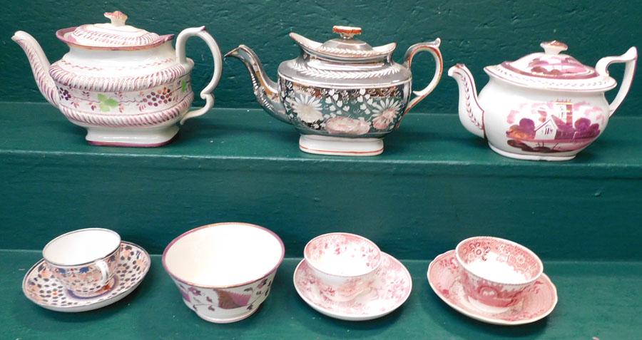 10 Copper & Silver Luster Items (1 of 6)