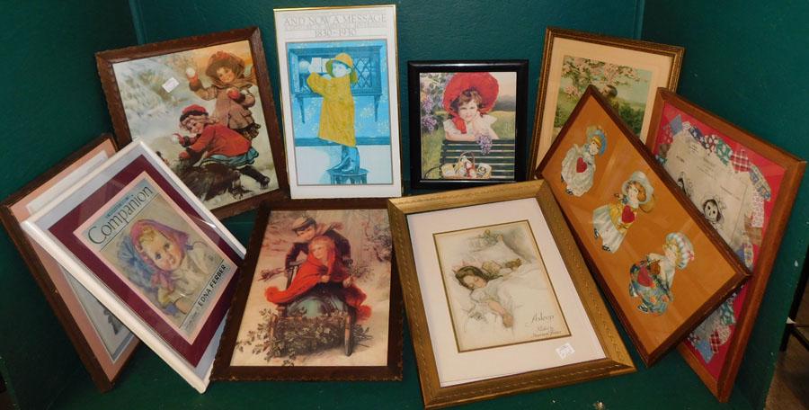 Lot of Framed Prints & Advertisements (1 of 11)