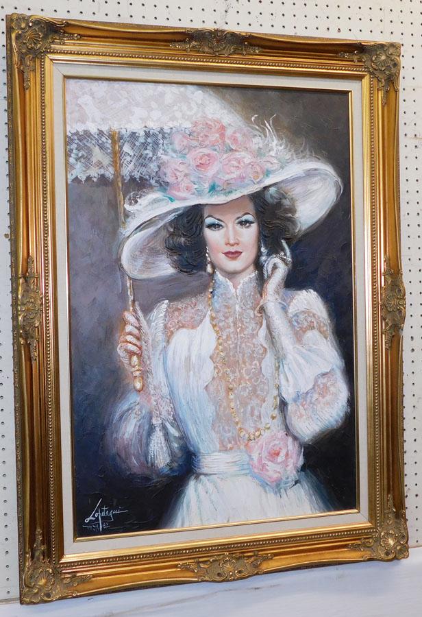 OOC  Portrait Of Victorian Lady - Signed (1 of 4)
