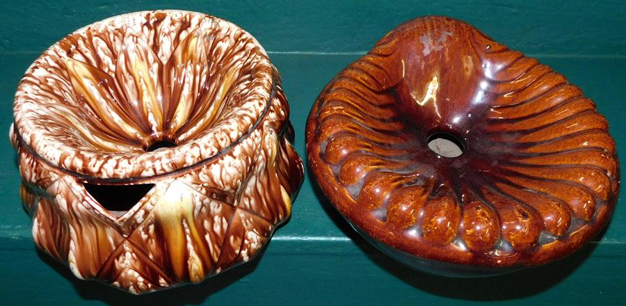 Two Bennington Pottery Cuspidors (1 of 2)