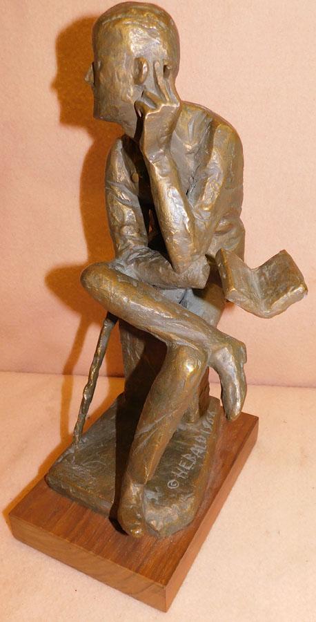 Painted Ceramic Sculpture (1 of 3)