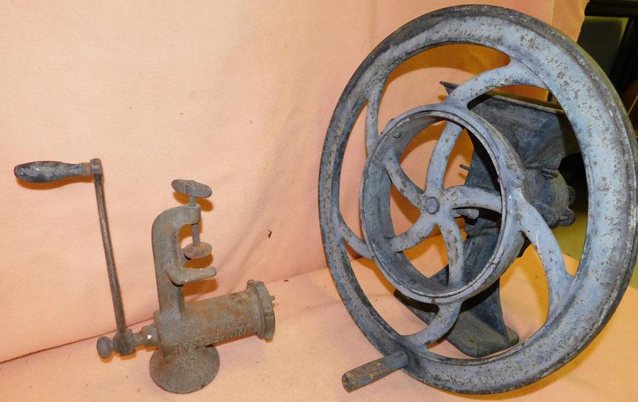 Cast Iron Coffee Mill & Meat Grinder (1 of 7)