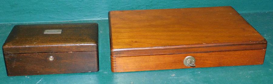Mahogany Humidor & Box W/Contents (1 of 4)