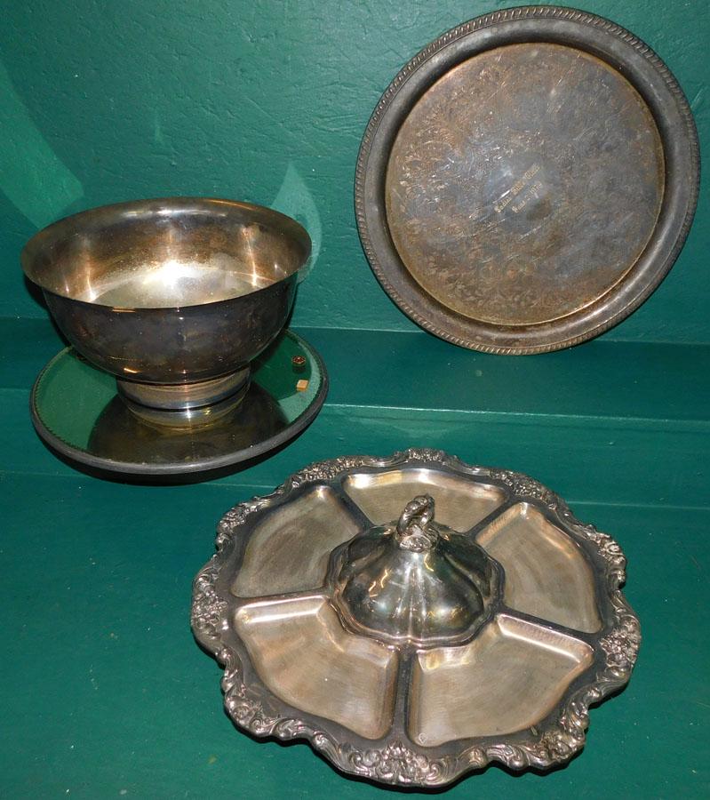 Lot Silver Plate Items (1 of 4)