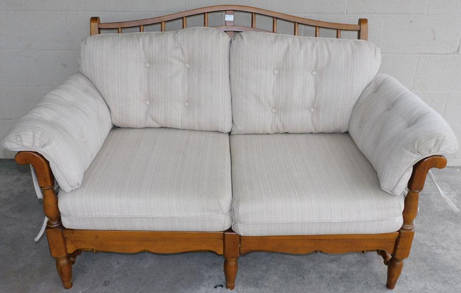 Cherry Loveseat By Ethan Allen (1 of 5)