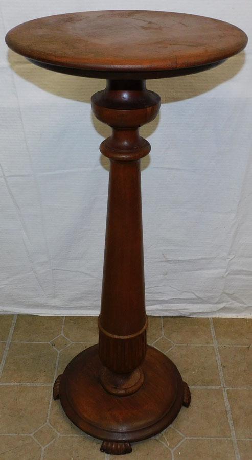 Antique Cherry Plant Stand (1 of 2)