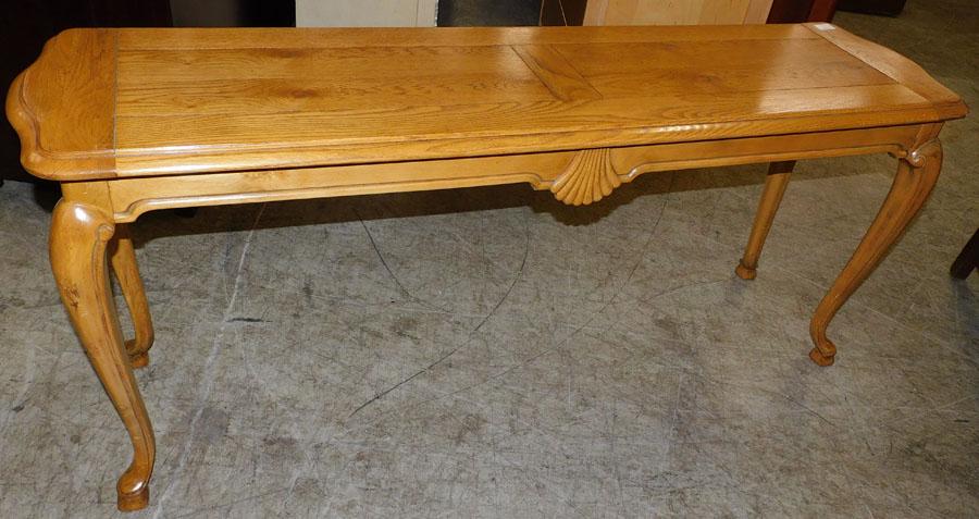 Maple Queen Anne Sofa Table (1 of 3)