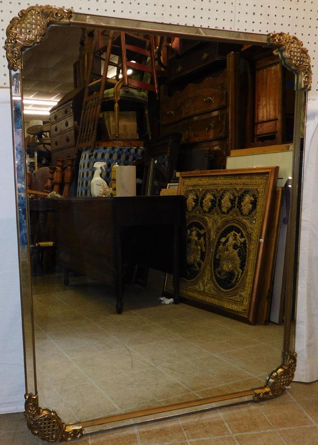 Large Gilt Framed Mirror (1 of 5)